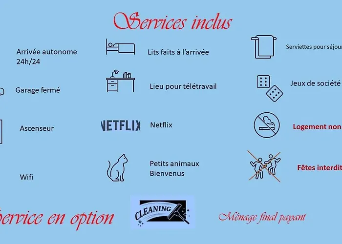 アパート Aix Centre Cosy Calme Garage Terrasse エクスレバン